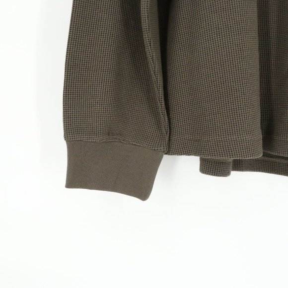 NWT Royal Robbins Autumn Long Sleeve Mens Waffle Knit Henley Shirt Mens 2XL - Picture 2 of 4